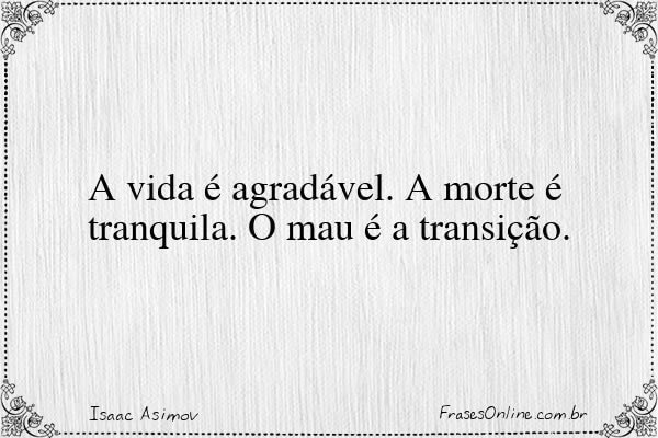 Frase de Isaac Asimov
