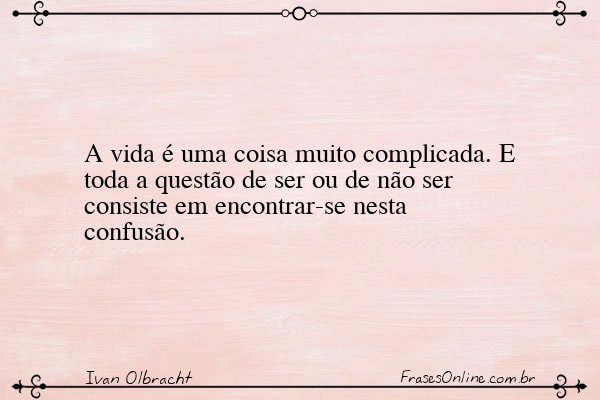 Frase de Ivan Olbracht