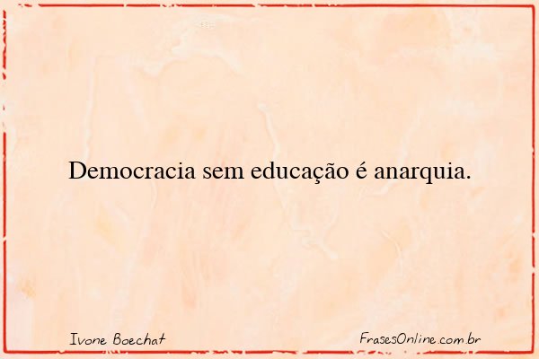 Frase de Ivone Boechat