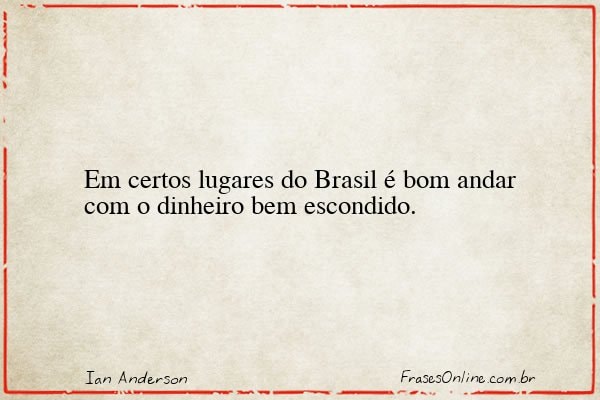 Frase de Ian Anderson