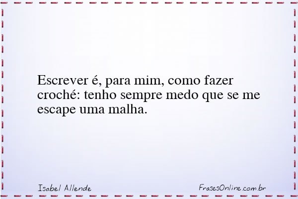 Frase de Isabel Allende
