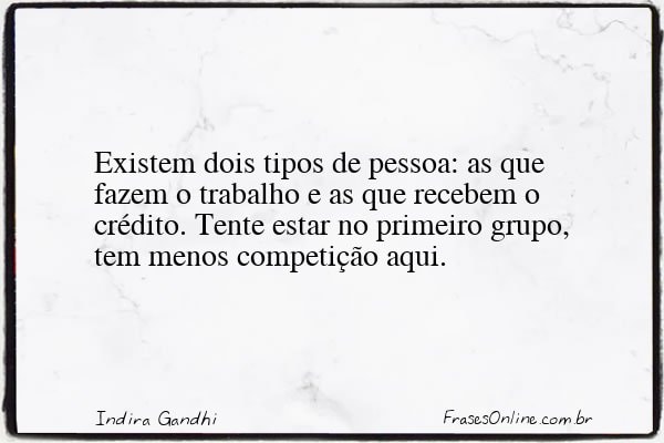 Frase de Indira Gandhi