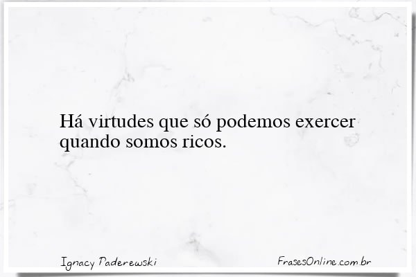 Frase de Ignacy Paderewski