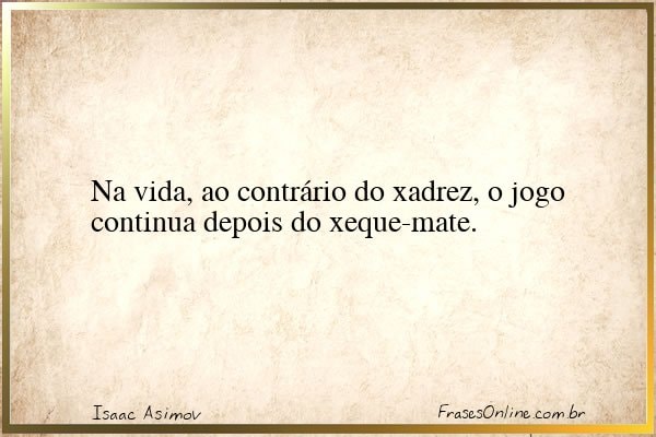 Frase de Isaac Asimov