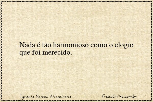 Frase de Ignacio Manuel Altamirano