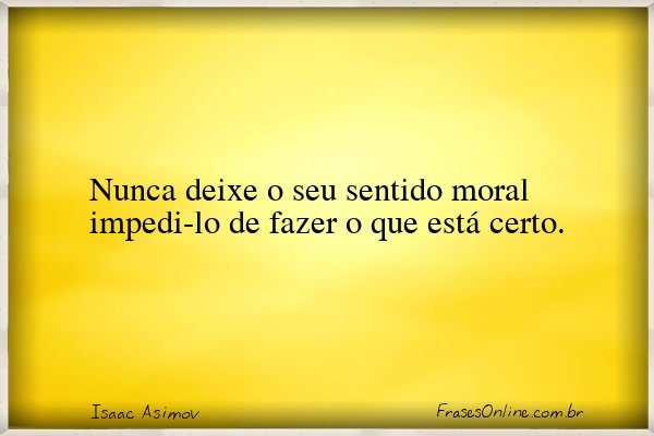 Frase de Isaac Asimov