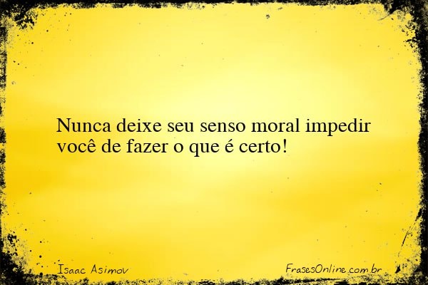 Frase de Isaac Asimov