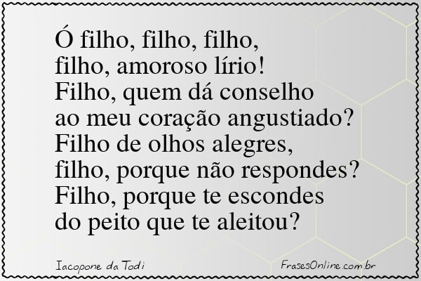 Frase de Iacopone da Todi