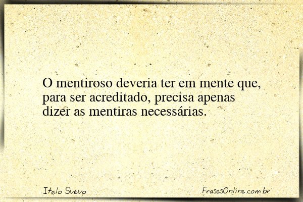 Frase de Italo Svevo