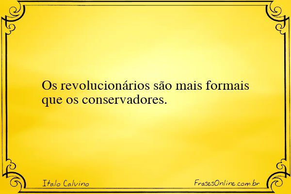 Frase de Italo Calvino