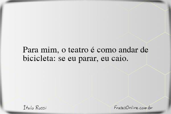 Frase de Ítalo Rossi