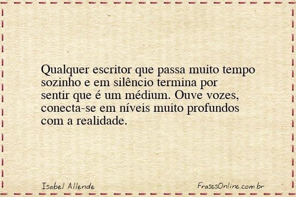Frase de Isabel Allende