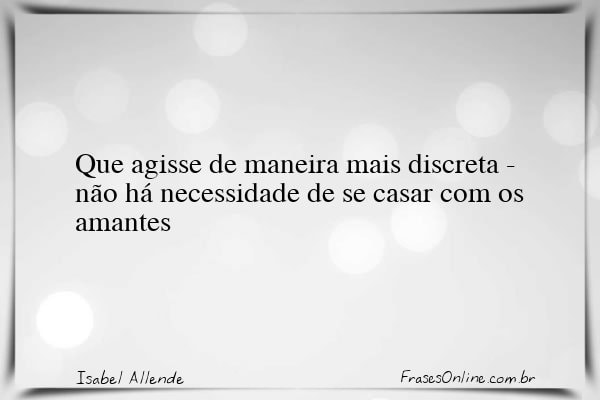 Frase de Isabel Allende