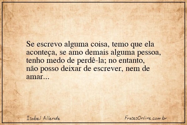 Frase de Isabel Allende