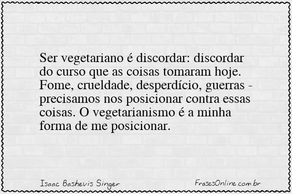 Frase de Isaac Bashevis Singer