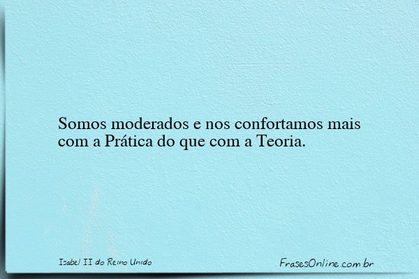 Frase de Isabel II do Reino Unido