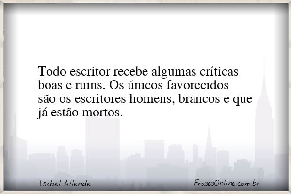 Frase de Isabel Allende