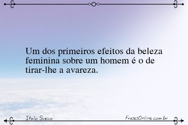 Frase de Italo Svevo