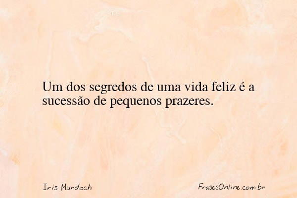 Frase de Iris Murdoch