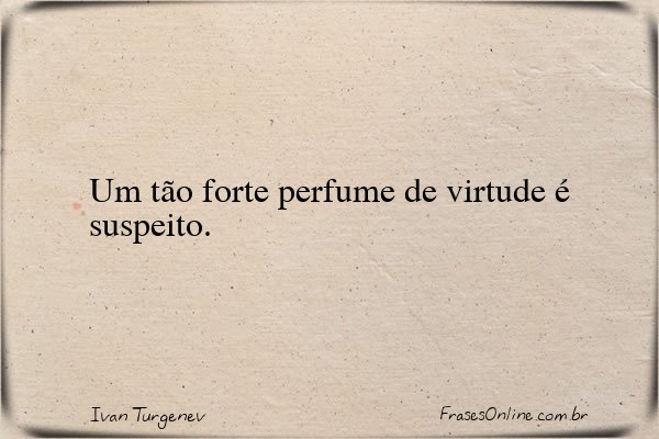 Frase de Ivan Turgenev