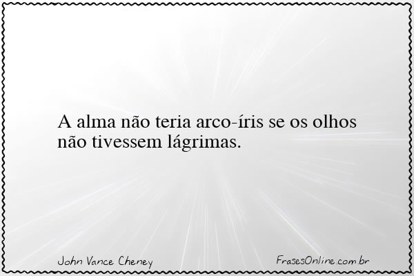 Frase de John Vance Cheney