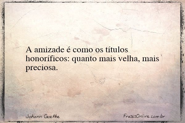 Frase de Johann Goethe