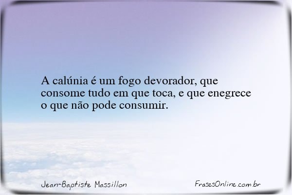 Frase de Jean-Baptiste Massillon