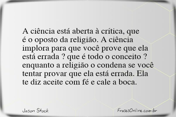 Frase de Jason Stock
