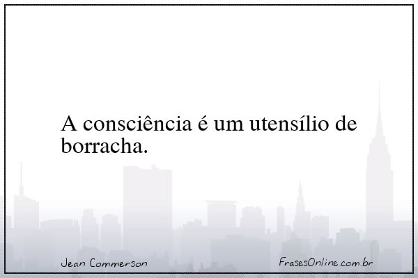Frase de Jean Commerson