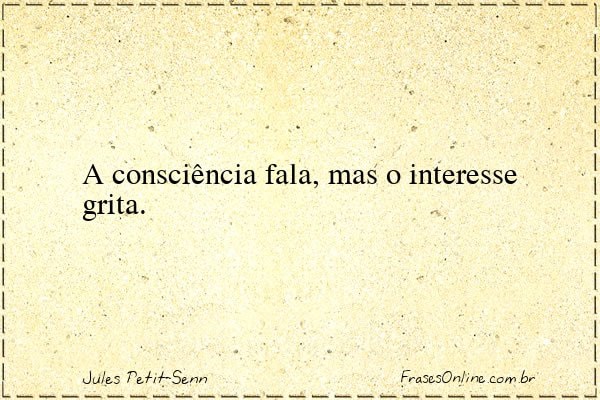 Frase de Jules Petit-Senn