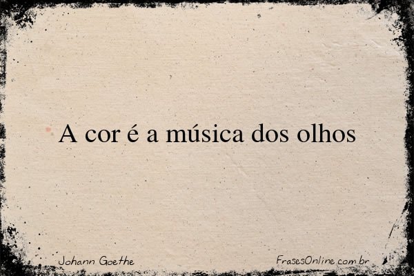 Frase de Johann Goethe