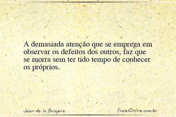 Frase de Jean de la Bruyere