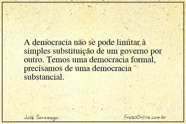 Frase de José Saramago