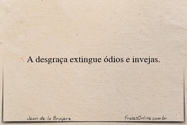 Frase de Jean de la Bruyere