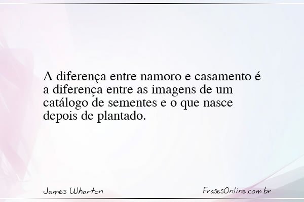 Frase de James Wharton
