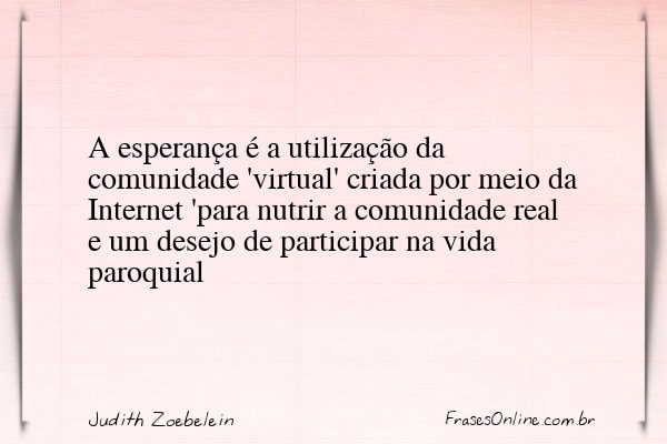 Frase de Judith Zoebelein