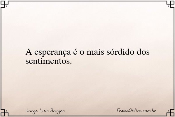 Frase de Jorge Luis Borges