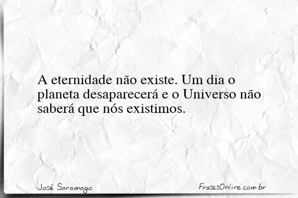 Frase de José Saramago