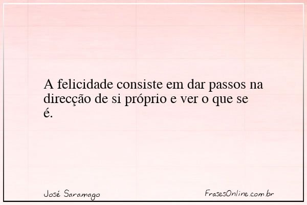 Frase de José Saramago