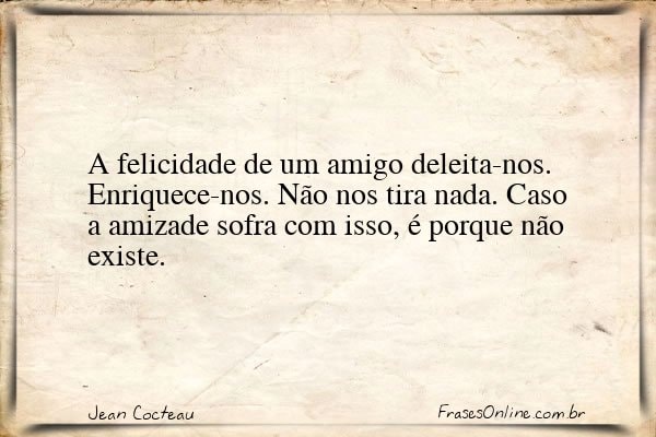 Frase de Jean Cocteau