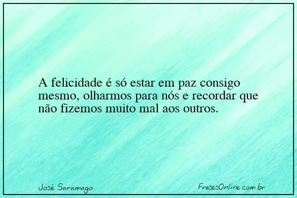 Frase de José Saramago
