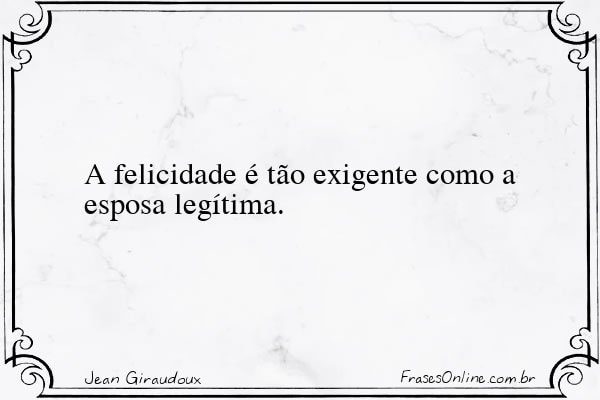 Frase de Jean Giraudoux