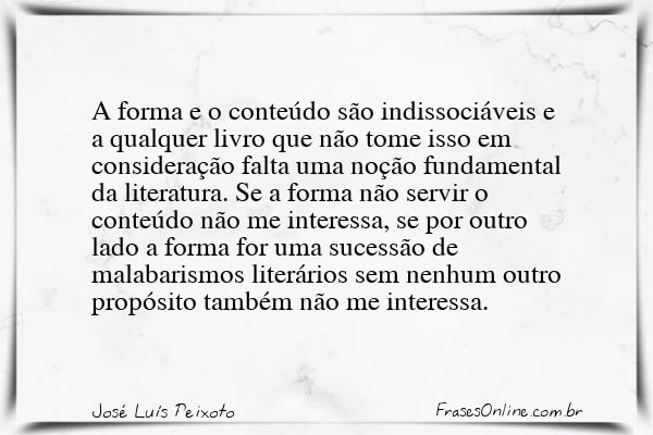 Frase de José Luís Peixoto