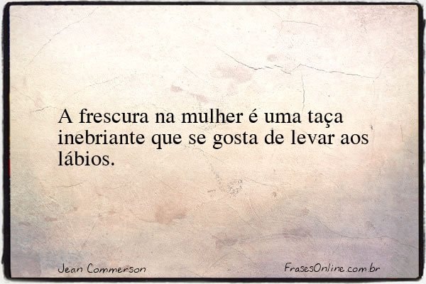 Frase de Jean Commerson