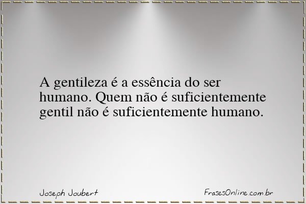 Frase de Joseph Joubert