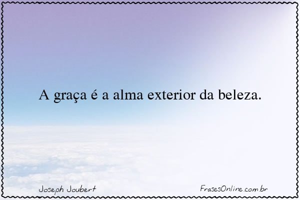 Frase de Joseph Joubert