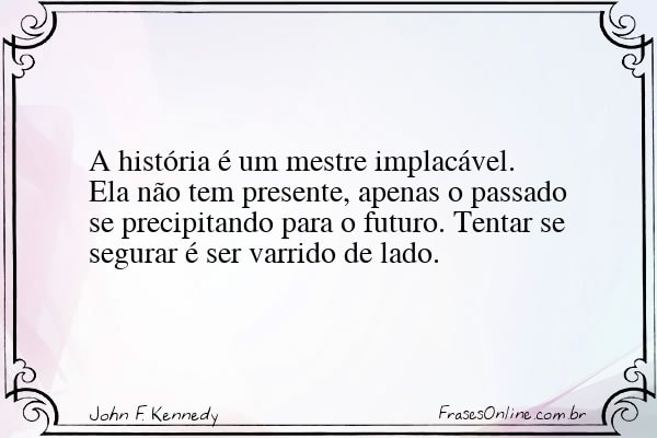 Frase de John F. Kennedy