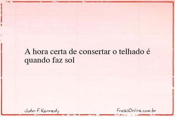 Frase de John F. Kennedy