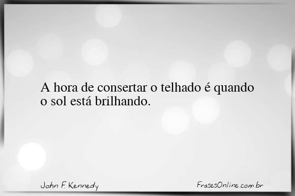 Frase de John F. Kennedy