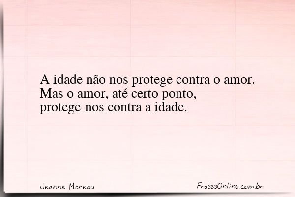 Frase de Jeanne Moreau